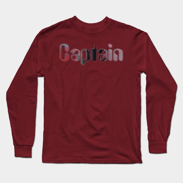 Captain Long Sleeve T-Shirt by afternoontees